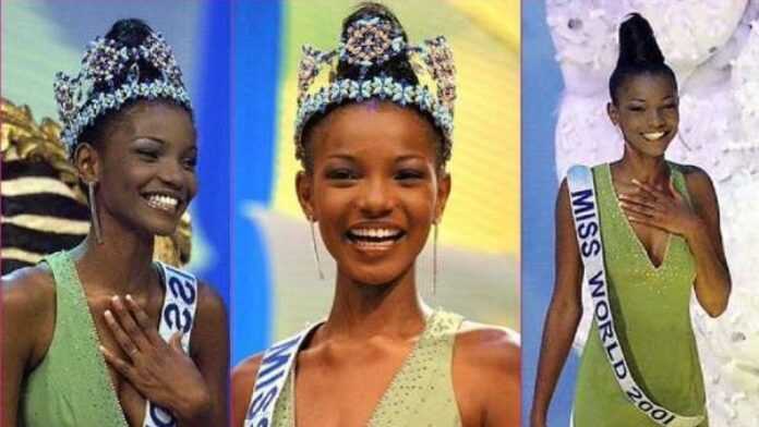 Nigerian ex-beauty queen, Agbani Darego celebrates 20th anniversary of winning Miss World