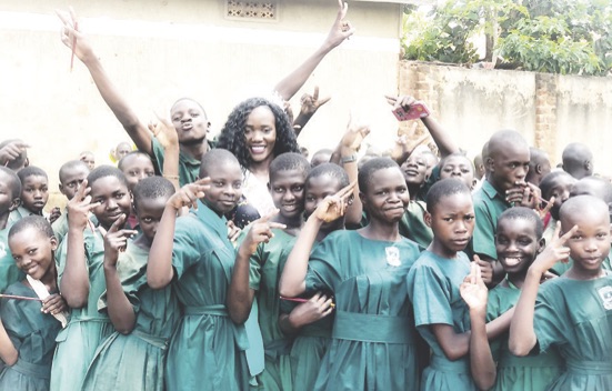 Ex-Miss World Nakakande’s foundation to keep girls in school