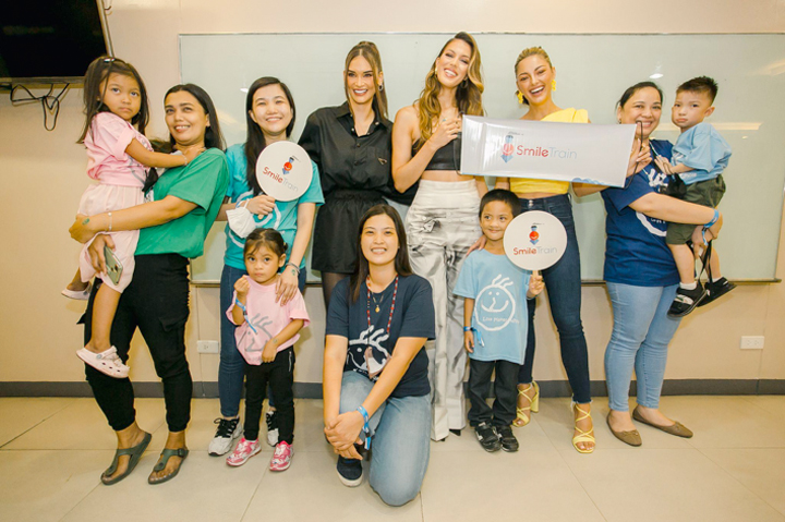 Smile Train Ambassadors, Miss Universe queens continue to spread smiles